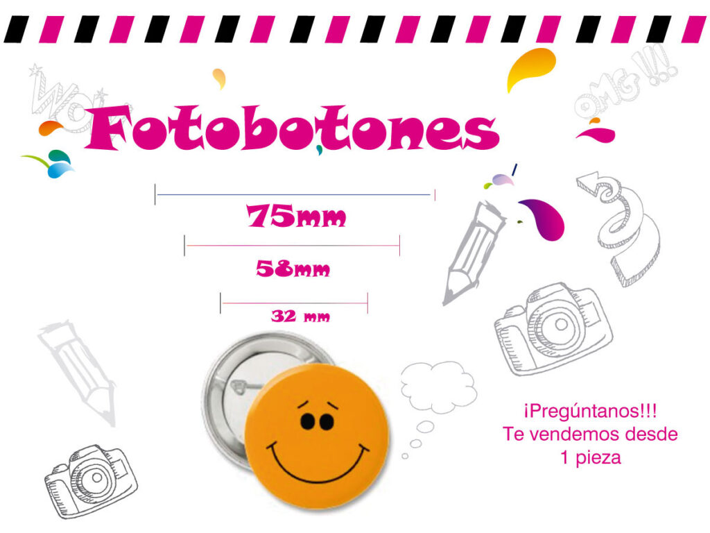 Fotobotones Factoría Diseño