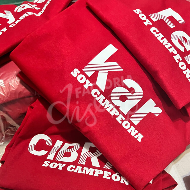 Playeras personalizadas para graduación Factoría Diseño