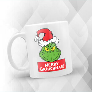 tazas navideñas puebla, tazas grinch, tazas personalizadas de navidad, tazas sublimadas navideñas, tazas navidad