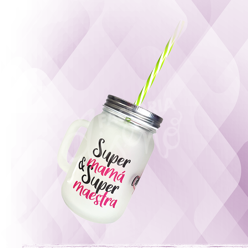 Vaso personalizado mamá; mason jar personalizado; mason jar puebla; taza personalizada mamá; vaso día del maestro; termo personalizado; vaso para mamá, personalized cup, mothers day cup, custom mug,